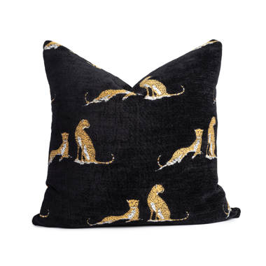 Eastern Accents Sloane Leopard Print Throw good Pillow 22